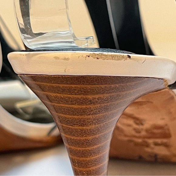 COACH 'Izzy' Heels Ivory Size 9.5 - Picture 10 of 10